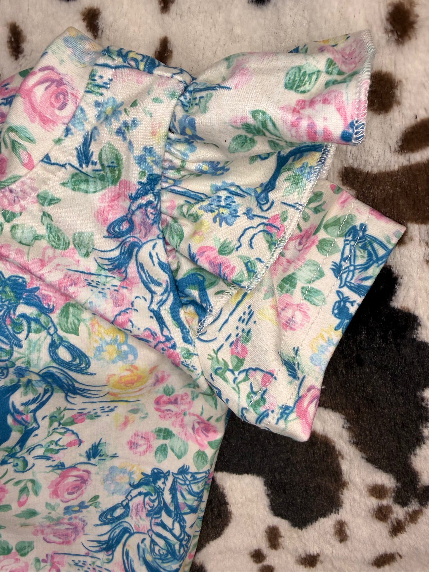 Girl's Shea Baby Floral Frontier Onesie