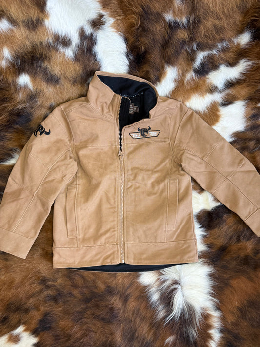Boy's CH Since '95 Canvas Jacket - Camel Tan
