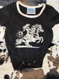 Girl's Shea Baby Annie Oakley S/S Onesie/Shirt