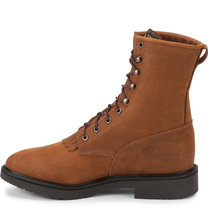 Men's Justin CONDUCTOR 8" LACE-UP WORK BOOT