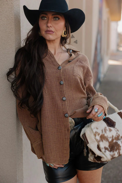 Women's 2 Fly Co Acres Button Up