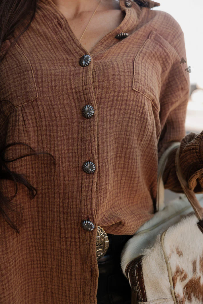 Women's 2 Fly Co Acres Button Up