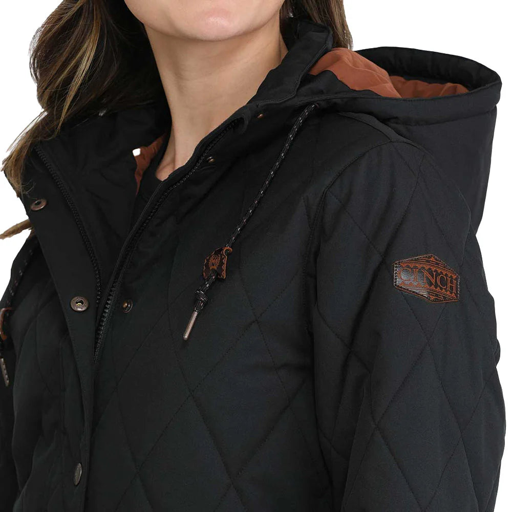 Women's Cinch Black Barn Coat