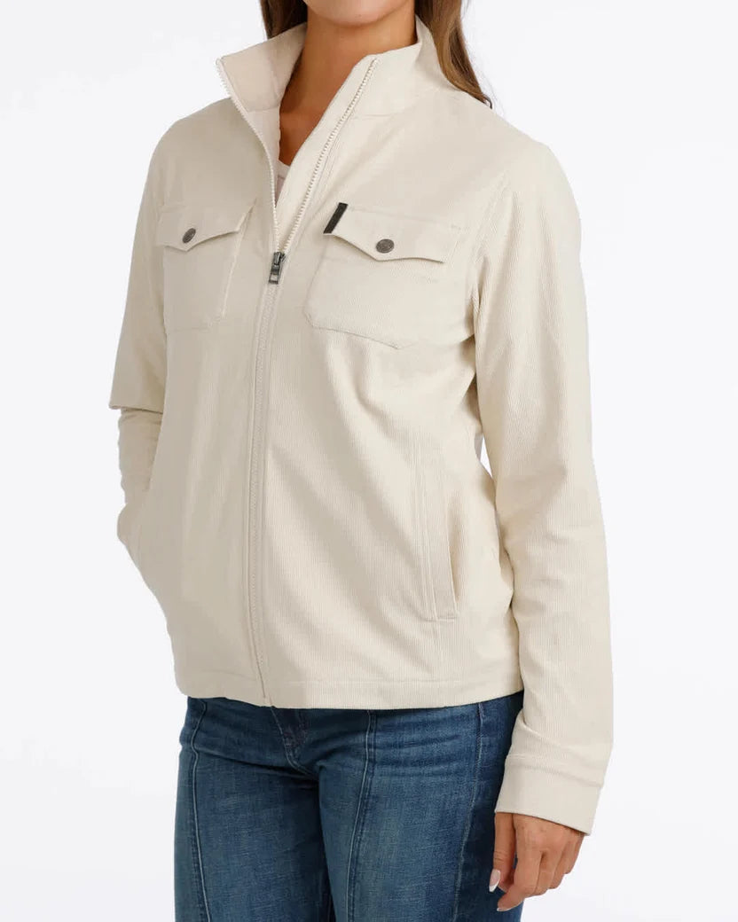 Women's Cinch Corduroy Shirt Jacket