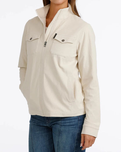 Women's Cinch Corduroy Shirt Jacket