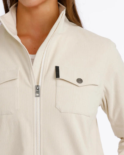 Women's Cinch Corduroy Shirt Jacket
