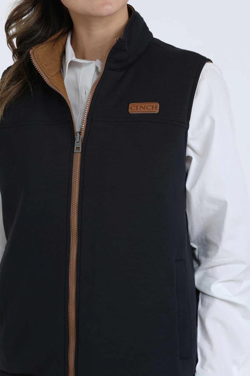 Women's Cinch Quilted Jersey Reversible Vest