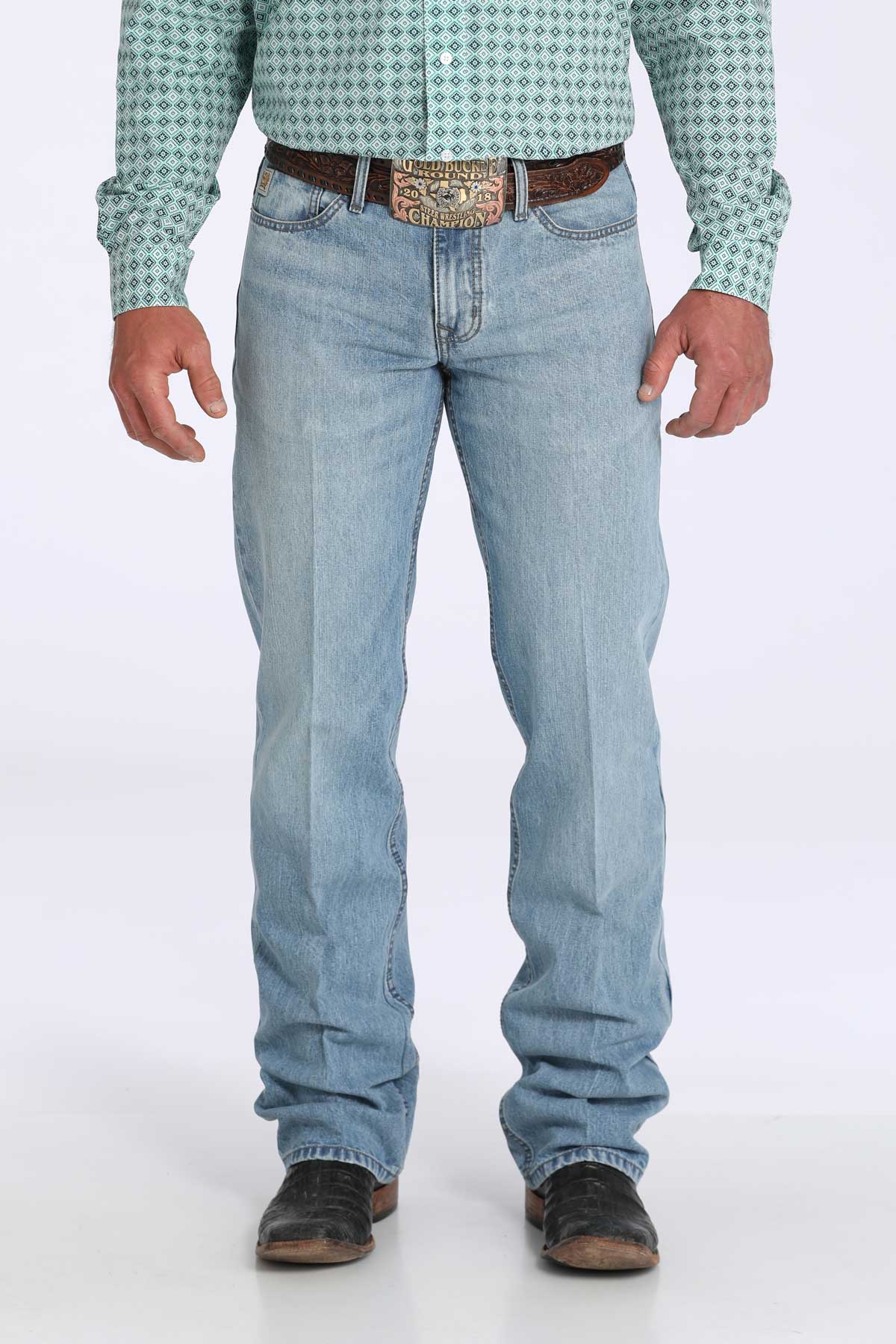 Men's Cinch Grant Relaxed Fit Jeans - Light Stone