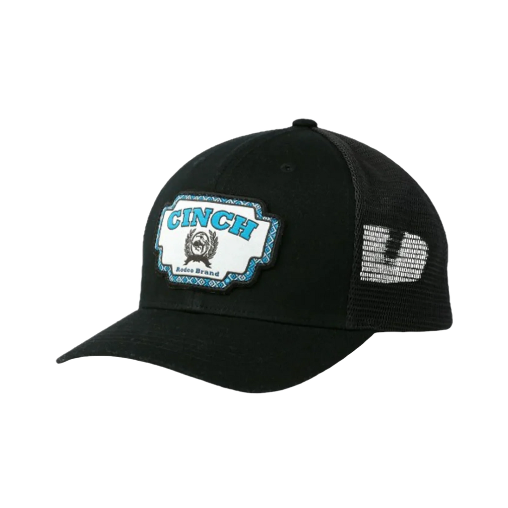 Women's Cinch® Black Rodeo Brand 6 Panel Trucker Hat