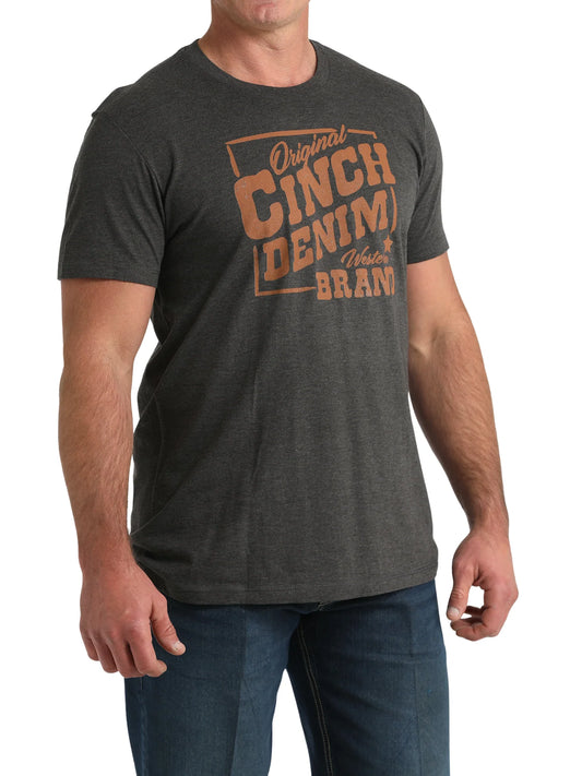 Men's Cinch Denim Brand Graphic T-shirt