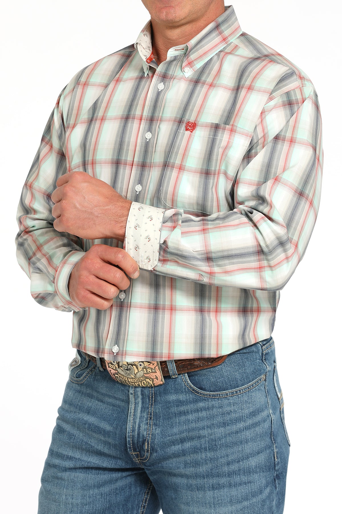 Men's Cinch Button-Down Western Shirt