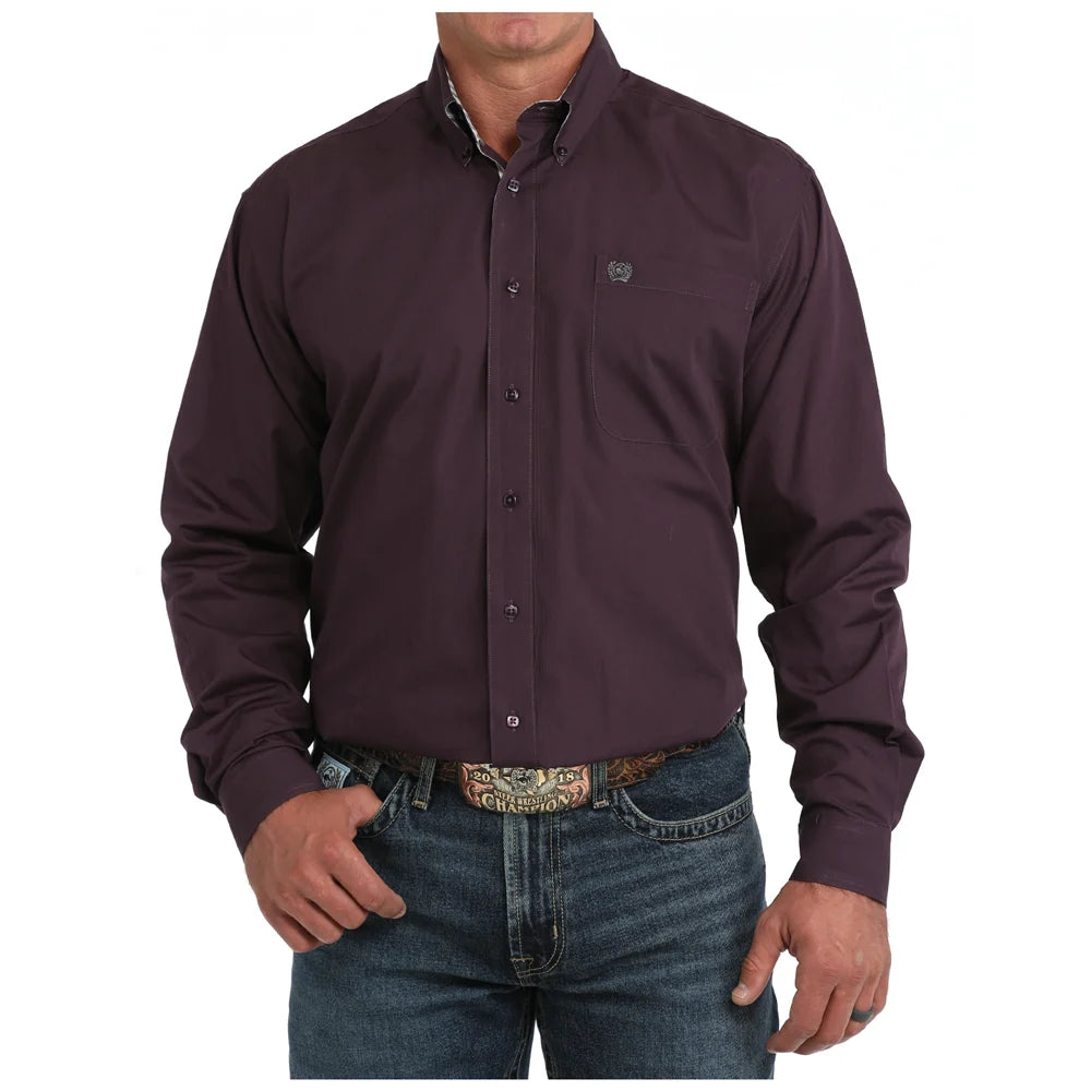 Men's Cinch Classic Fit Long Sleeve Button-down Western Shirt