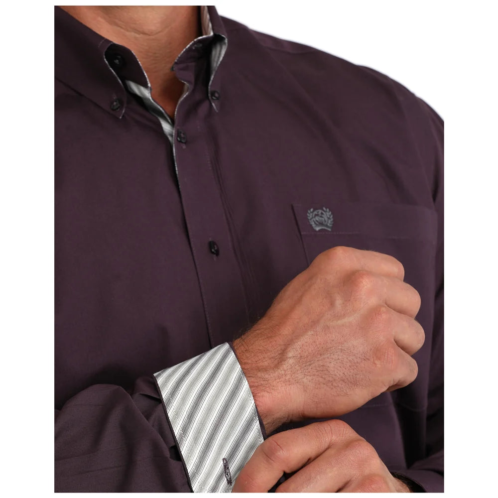 Men's Cinch Classic Fit Long Sleeve Button-down Western Shirt