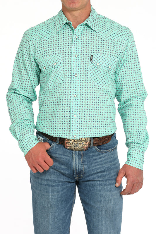 Men's Cinch Button-Down Western Shirt