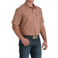Men's Cinch ArenaFlex Button Down Western Shirt - Brown