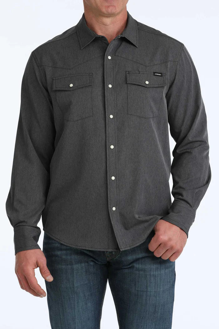 Men's Cinch Stretch Ripstop Camp Shirt