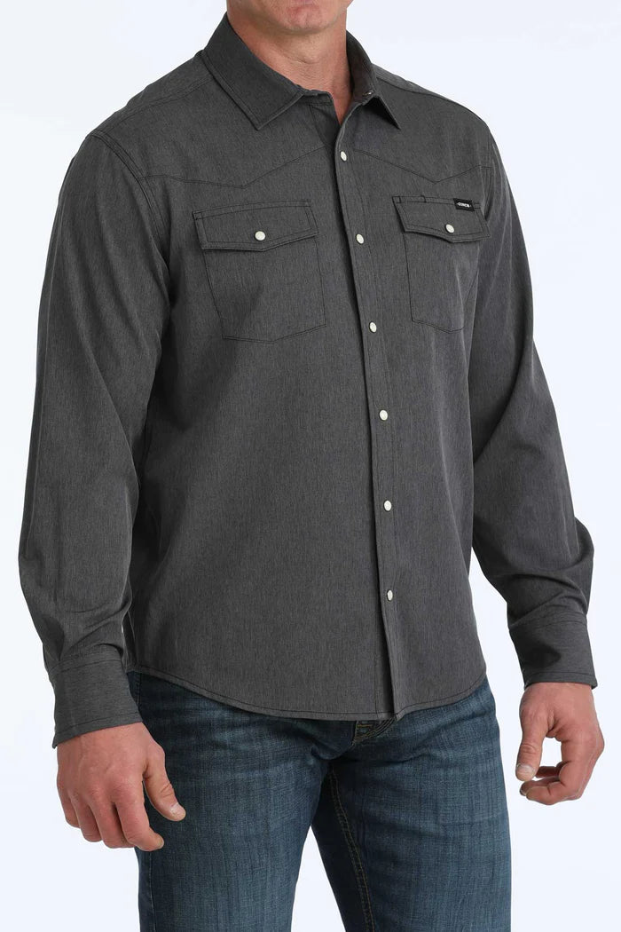 Men's Cinch Stretch Ripstop Camp Shirt