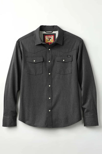 Men's Cinch Stretch Ripstop Camp Shirt