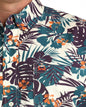 Men's Cinch Arenaflex Button Down Western Shirt - Cream Hawaiian
