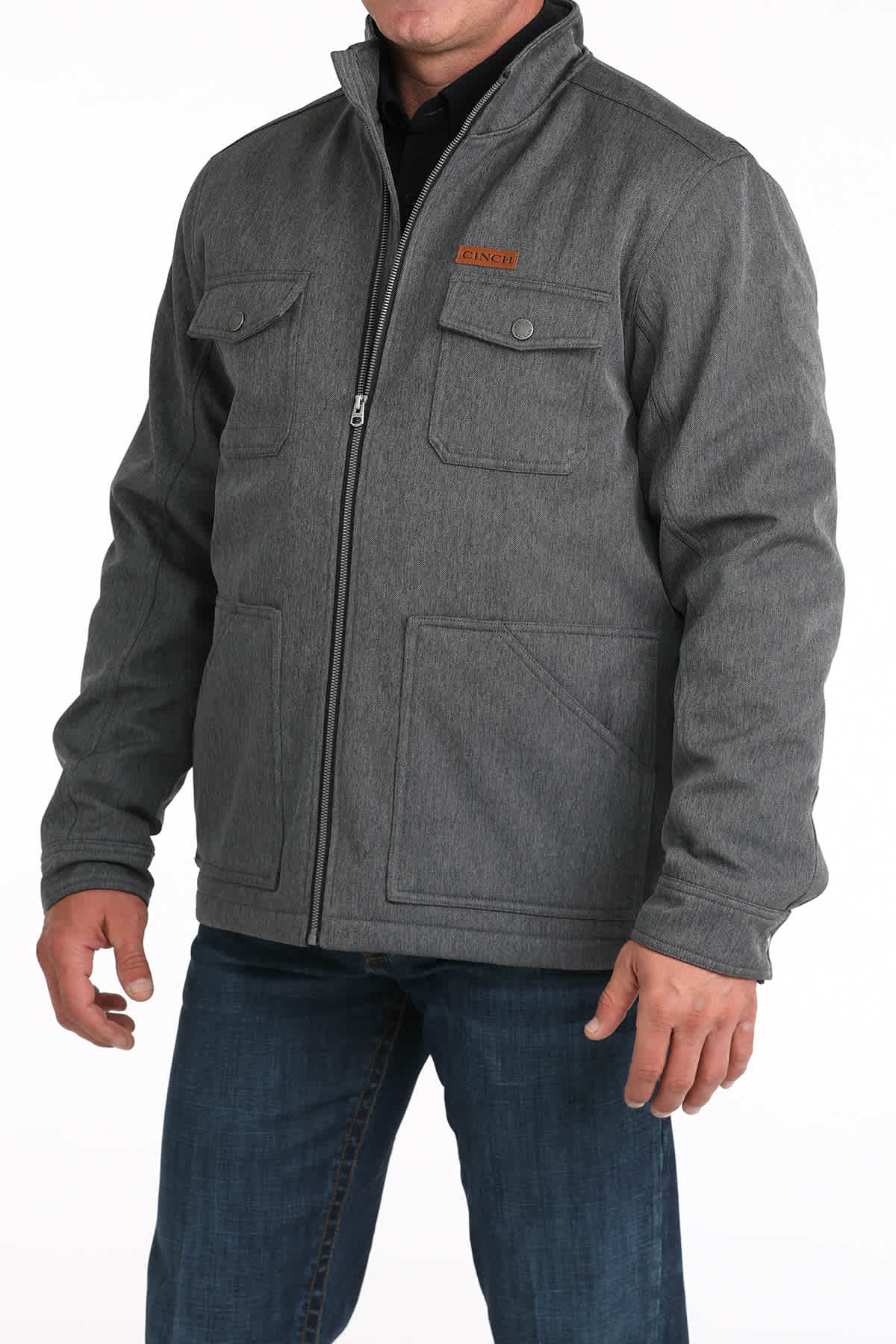 Men's Cinch Conceal Carry Soft-shell Jacket Double Pocket