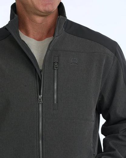 Men's Cinch Bonded Jacket - Black/Gray