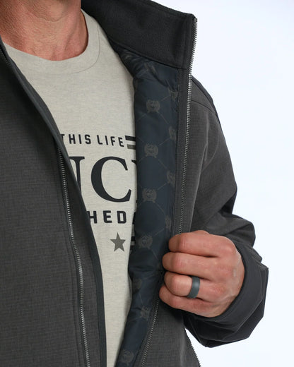 Men's Cinch Bonded Jacket - Black/Gray