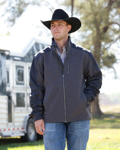 Men's Cinch Bonded Jacket - Black/Gray