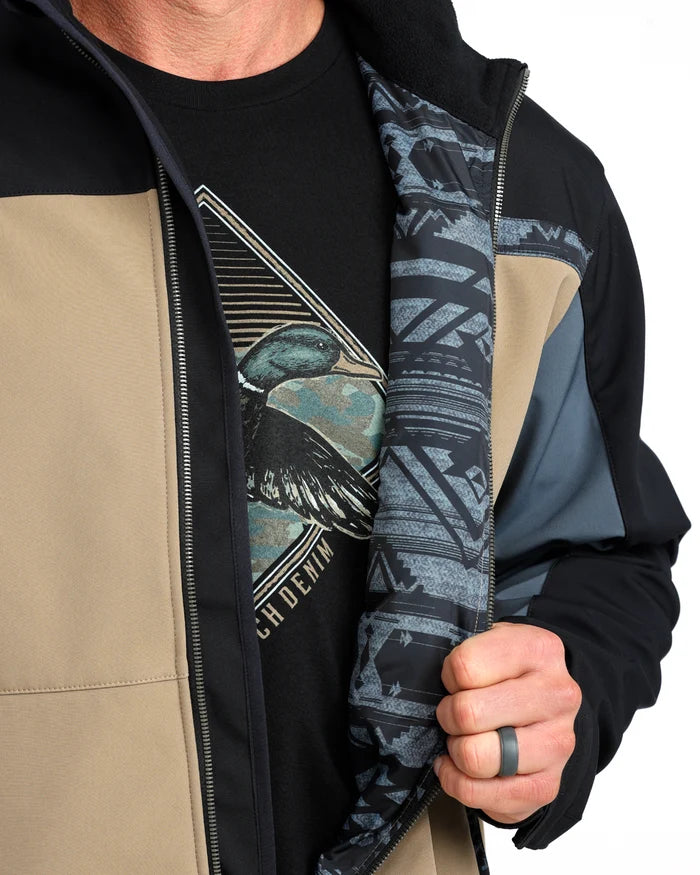 Men's Cinch Bonded Jacket - Color Blocked Tan