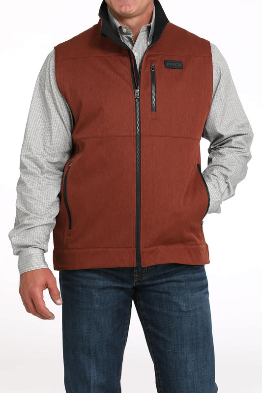 Men's Cinch Bonded Vest - Red