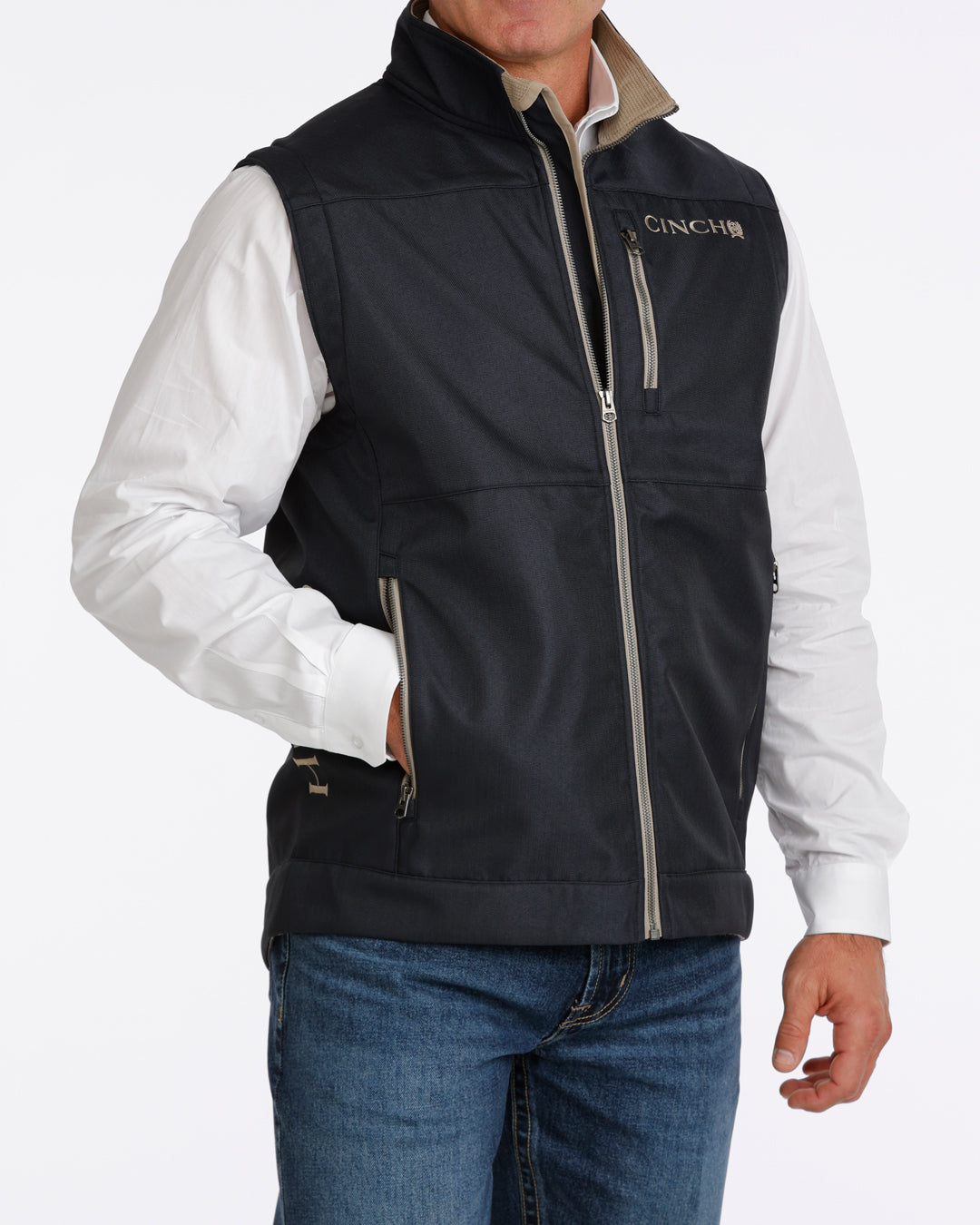 Men's Cinch Bonded Vest - Navy