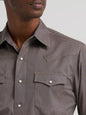 Men's Wrangler Retro Snap Western Shirt - Rust Multi