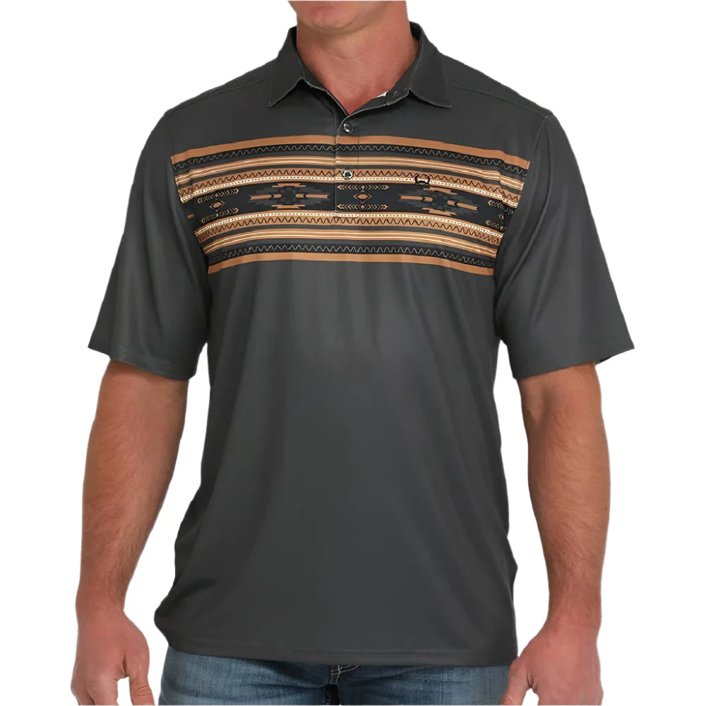 Men's Cinch Arenaflex Southwest Polo Shirt