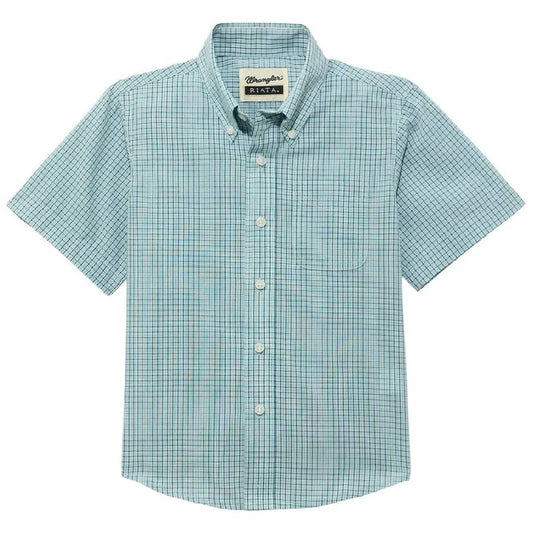 Boy's Wrangler Riata Button Down Shirt
