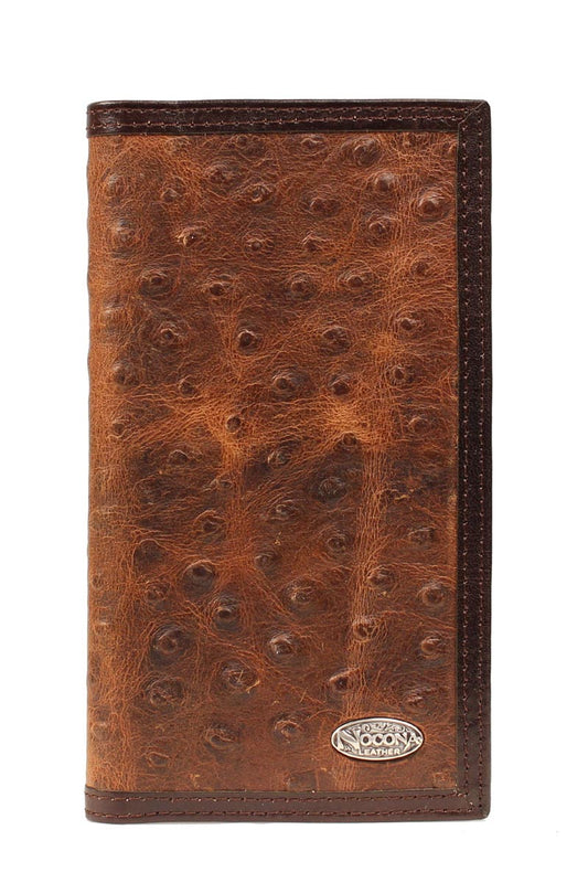 Nocona Ostrich Rodeo Wallet