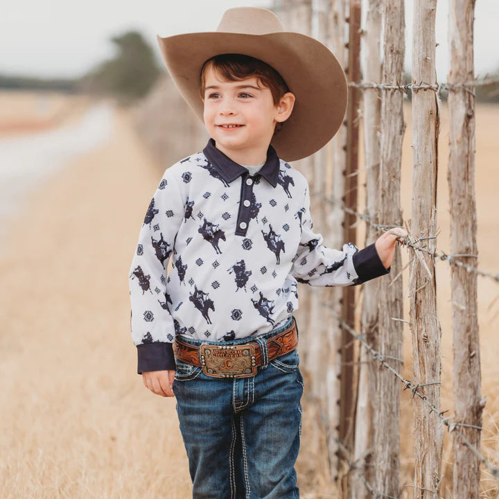 Boy's INFANT CINCH DENIM CO TEE - NAVY – Hilltop Western Clothing