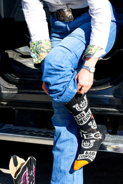 Lucky Chuck Performance Boot Socks-Bad Cowgirl Co.