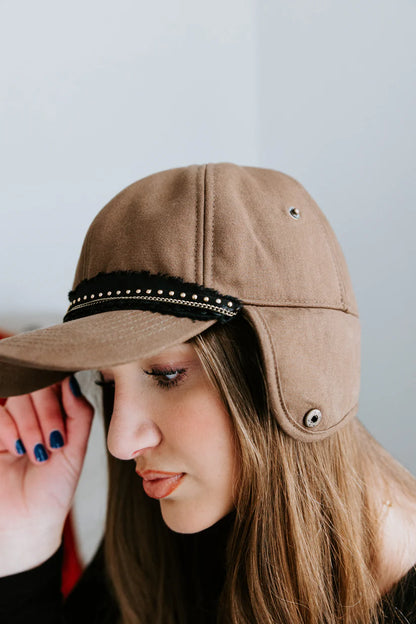 Women's Nutbrown Saddle Earflap Hat