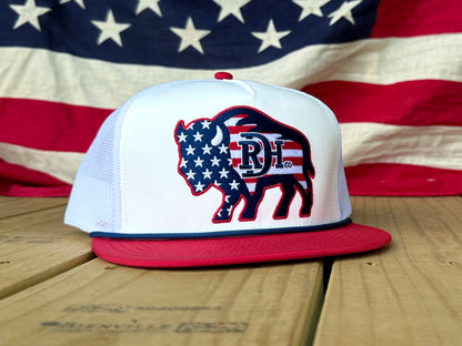Red Dirt Hat Company - Two-Five-O (White) – Spirit of 76