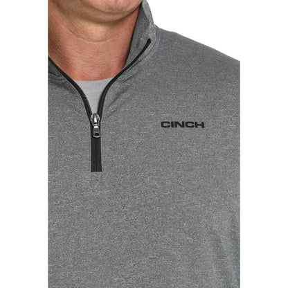 Men's Cinch Charcoal Grey 1/4 Zip Pullover