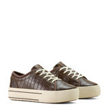 Women's Ariat Skylar Luxe Espresso Croc Print