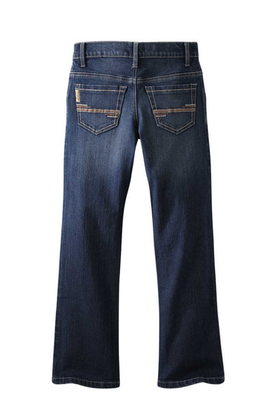 Cinch Boy's Dark Stone Wash Slim Fit Denim Jeans