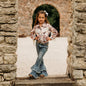 Girl's Shea Baby Ruffle Denim Bell Pants