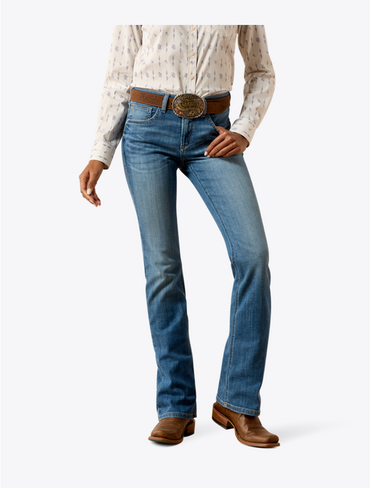 Women's Ariat High Rise Lyra Boot Cut Jeans