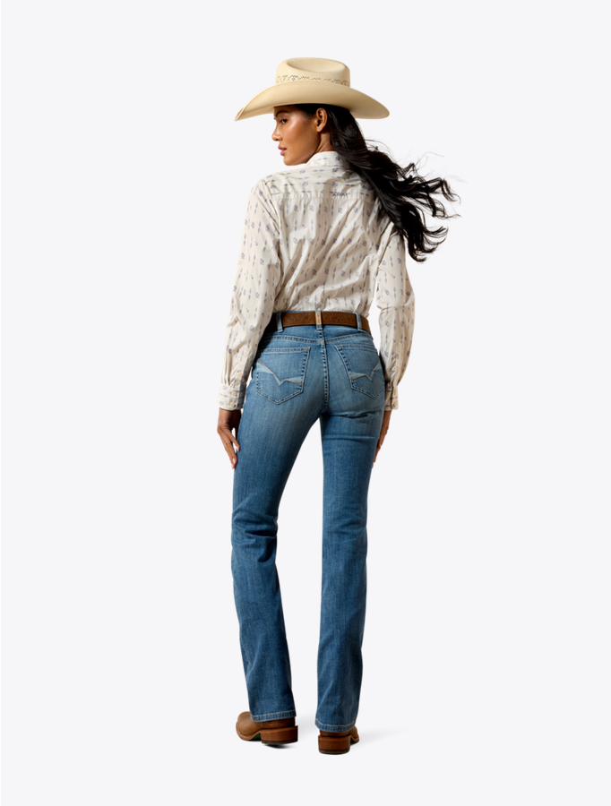 Women's Ariat High Rise Lyra Boot Cut Jeans
