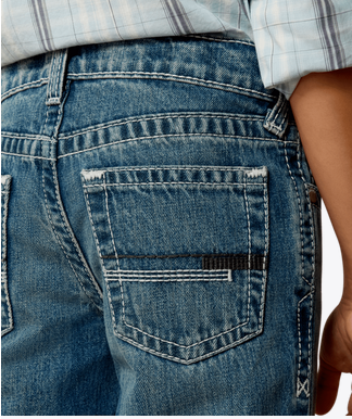 Boy's Ariat B5 Slim Carrington Straight Leg Jeans