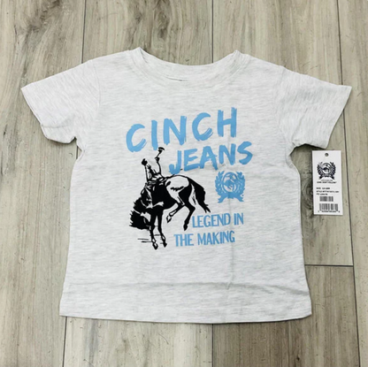 Boy's Cinch Graphic T-Shirt - Gray Legend in the Making
