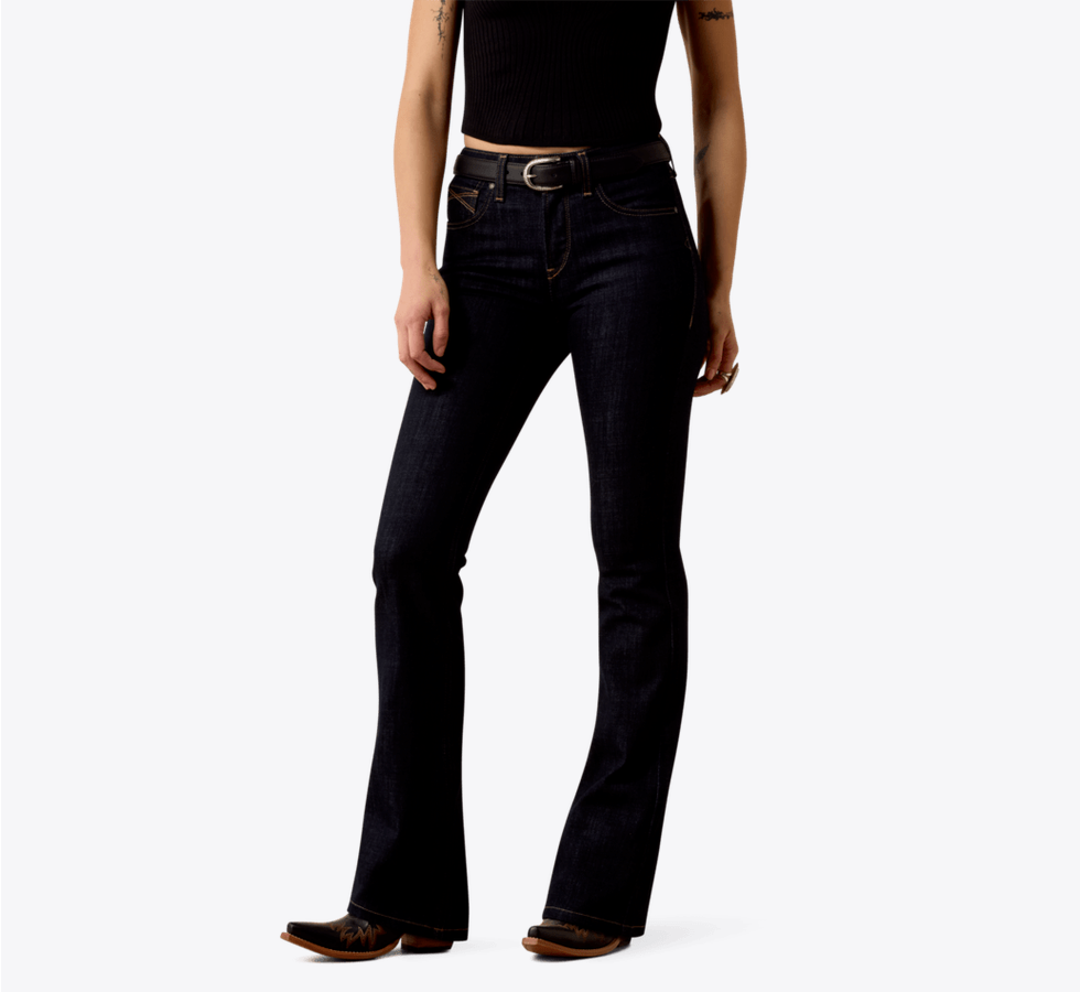 Women's Ariat High Rise Quinn Boot Cut Jeans