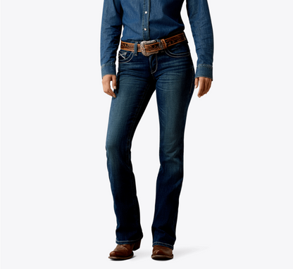 Women's Ariat Mid Rise Olenna Boot Cut Jeans