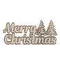 'Merry Christmas' Cutout Sign