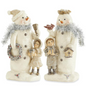 Resin Vintage Snowmen - 7.5"